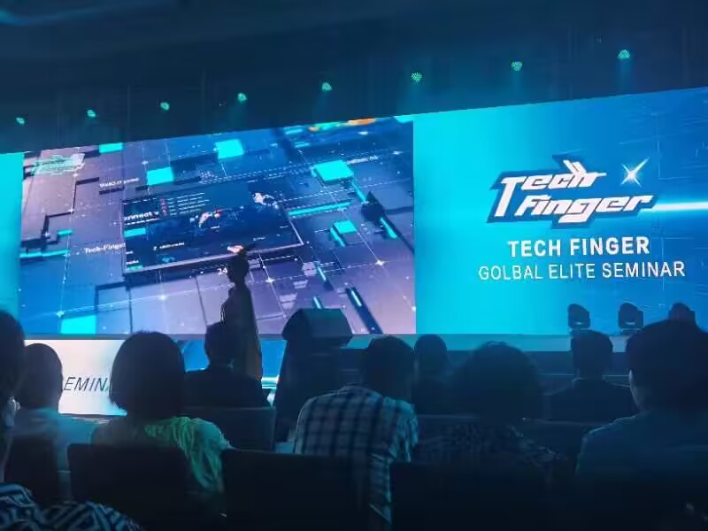 Tech-Finger国际王炸项目 一键托管、自动收益.一份投入二份收入